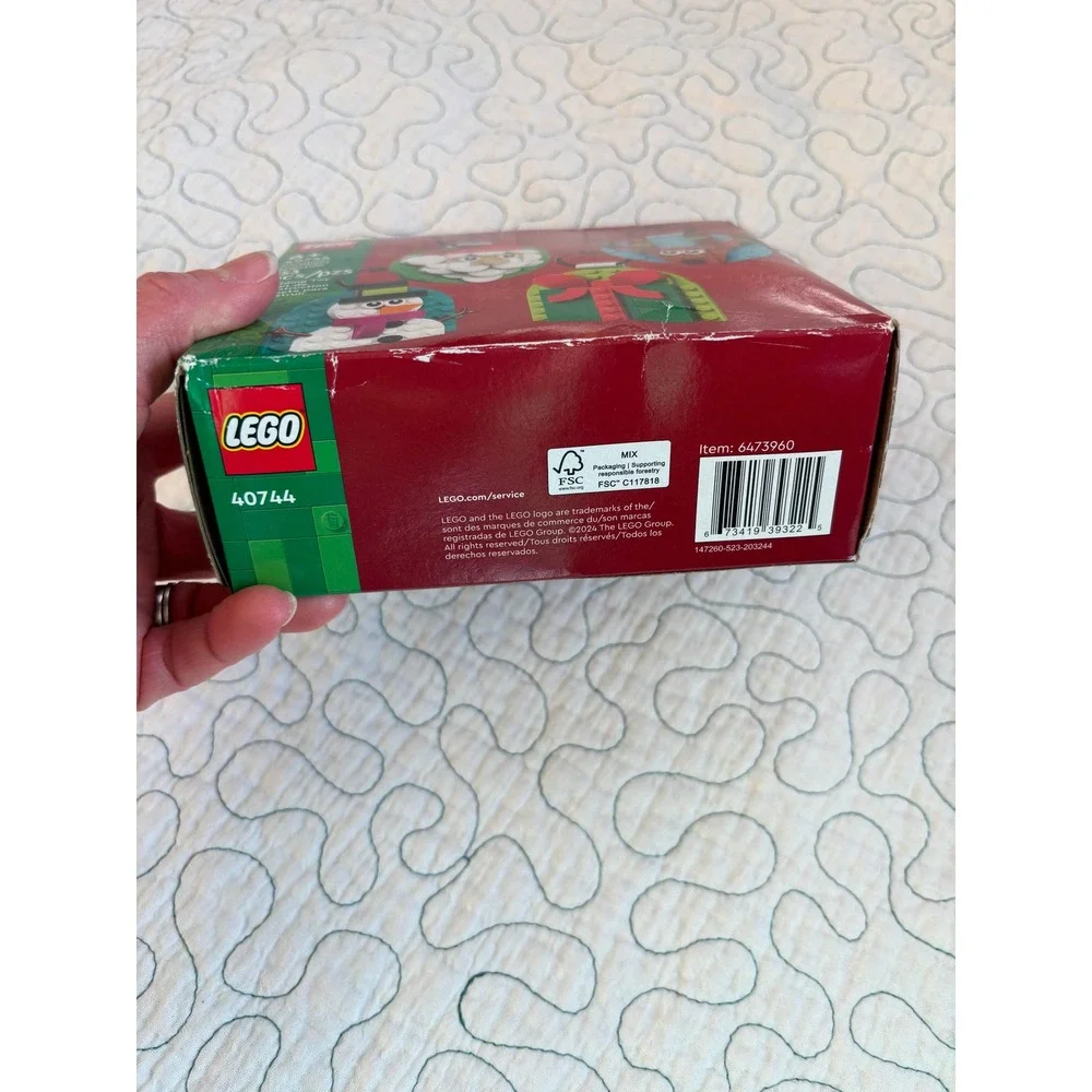 LEGO Christmas Ornament Selection‎ 40744 Building Toy 153 Pcs Santa Reindeer New